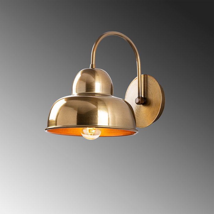 Opviq Aplique de Pared Escandinavo Dorado Opviq Aplique de Pared Escandinavo Dorado